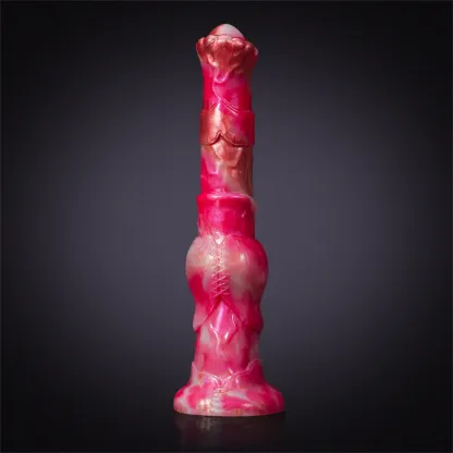 Gode ​​Cheval Réaliste en Silicone à Gros Nœuds 30cm 