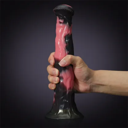Gode ​C​heval en Silicone à Tige Musculaire Ultra-Réaliste 30.5cm