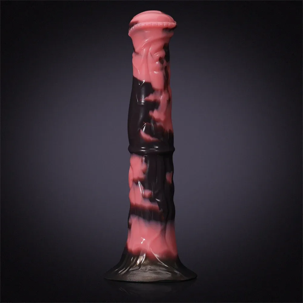 Gode ​C​heval en Silicone à Tige Musculaire Ultra-Réaliste 30.5cm
