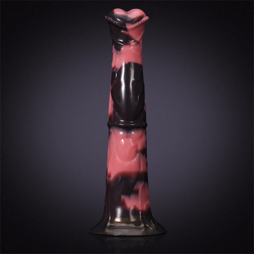Gode ​C​heval en Silicone à Tige Musculaire Ultra-Réaliste 30.5cm