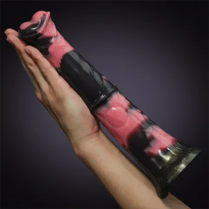 Gode ​C​heval en Silicone à Tige Musculaire Ultra-Réaliste 30.5cm