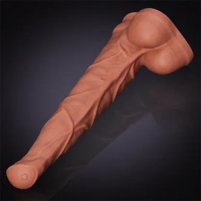 Gode ​​Cheval Ultra Long en Silicone 38,5 cm