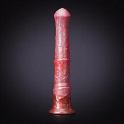 Gode ​​Cheval en Silicone Souple et Réaliste 29,5 cm