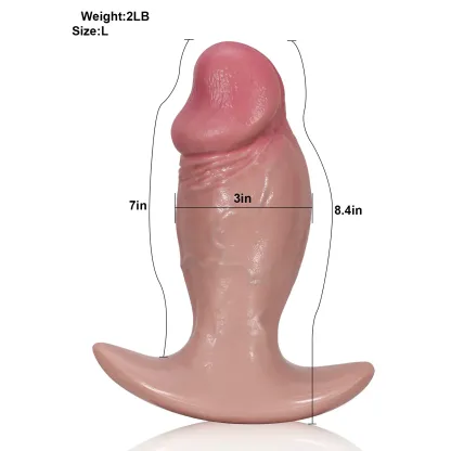 Gode Anal Silicone Souple 21.5cm