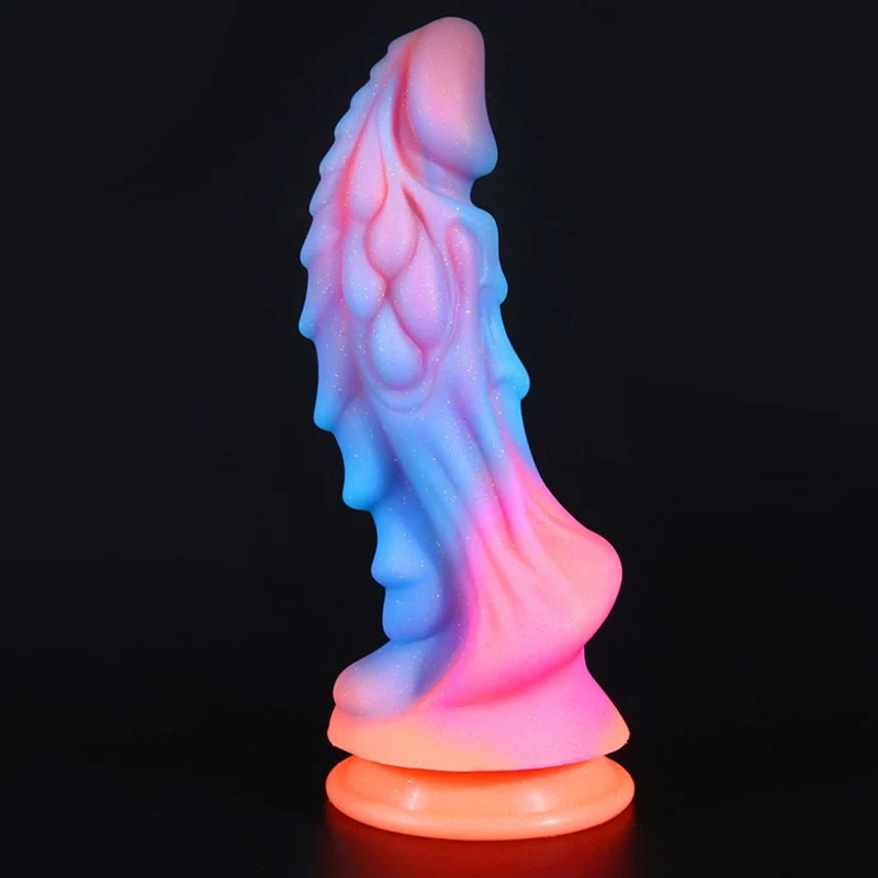 Gode Dragon Fantaisie Réaliste en Silicone 22 cm