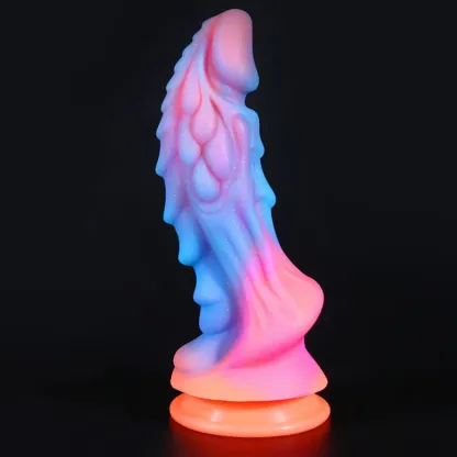 Gode Dragon Fantaisie Réaliste en Silicone 22 cm