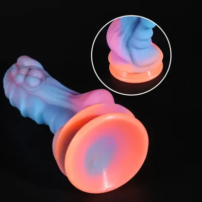 Gode Dragon Fantaisie Réaliste en Silicone 22 cm