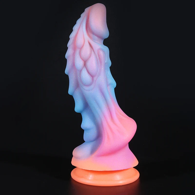 Gode Dragon Fantaisie Réaliste en Silicone 22 cm