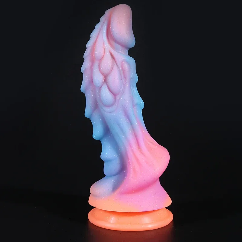 Gode Dragon Fantaisie Réaliste en Silicone 22 cm