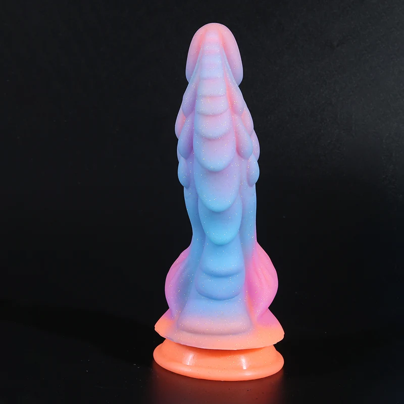 Gode Dragon Fantaisie Réaliste en Silicone 22 cm