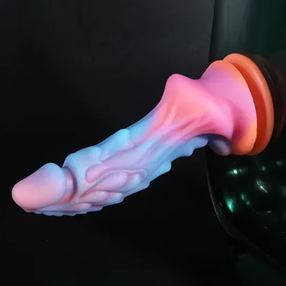 Gode Dragon Fantaisie Réaliste en Silicone 22 cm