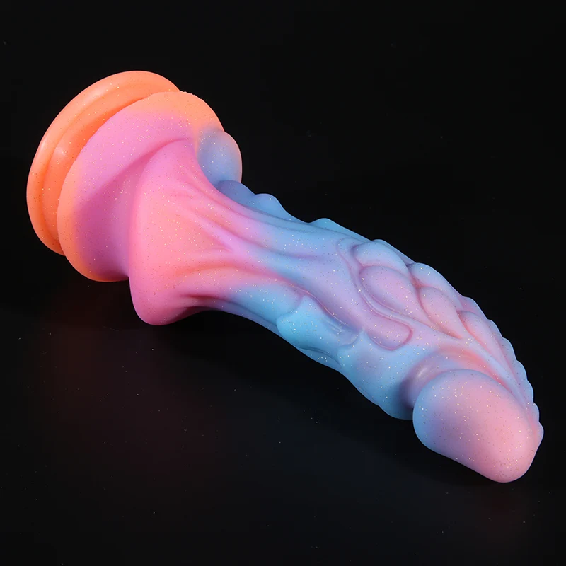 Gode Dragon Fantaisie Réaliste en Silicone 22 cm
