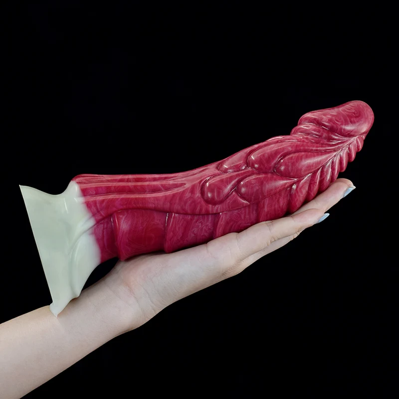 Gode Dragon Pointu Réaliste en Silicone 21,2 cm
