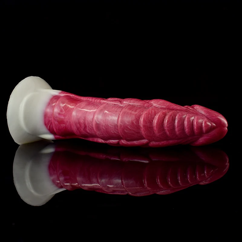 Gode Dragon Pointu Réaliste en Silicone 21,2 cm