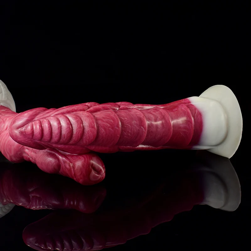 Gode Dragon Pointu Réaliste en Silicone 21,2 cm