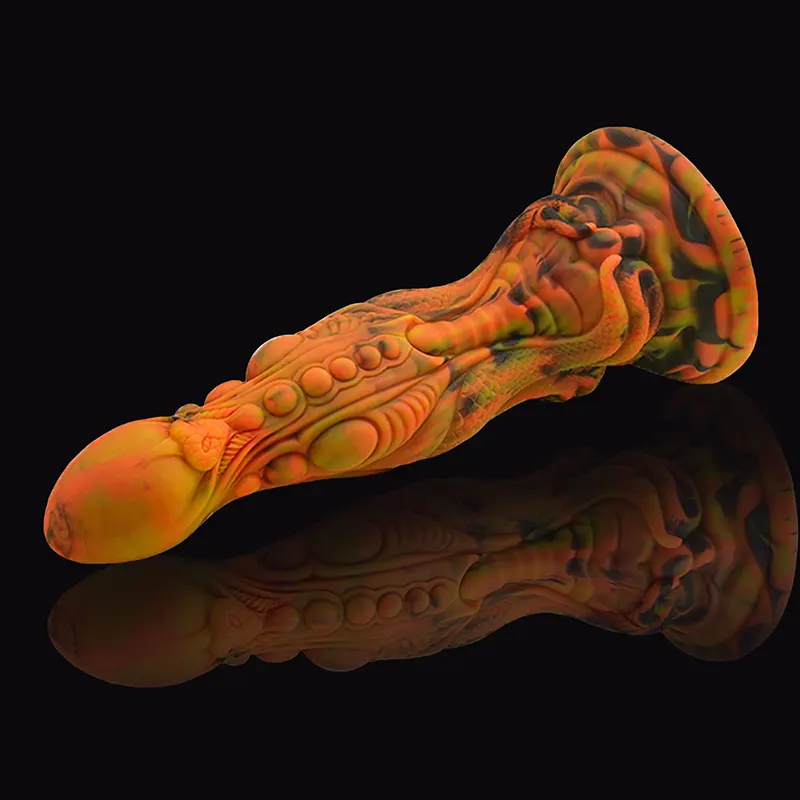 Gode Dragon en Silicone Liquide 26,5 cm