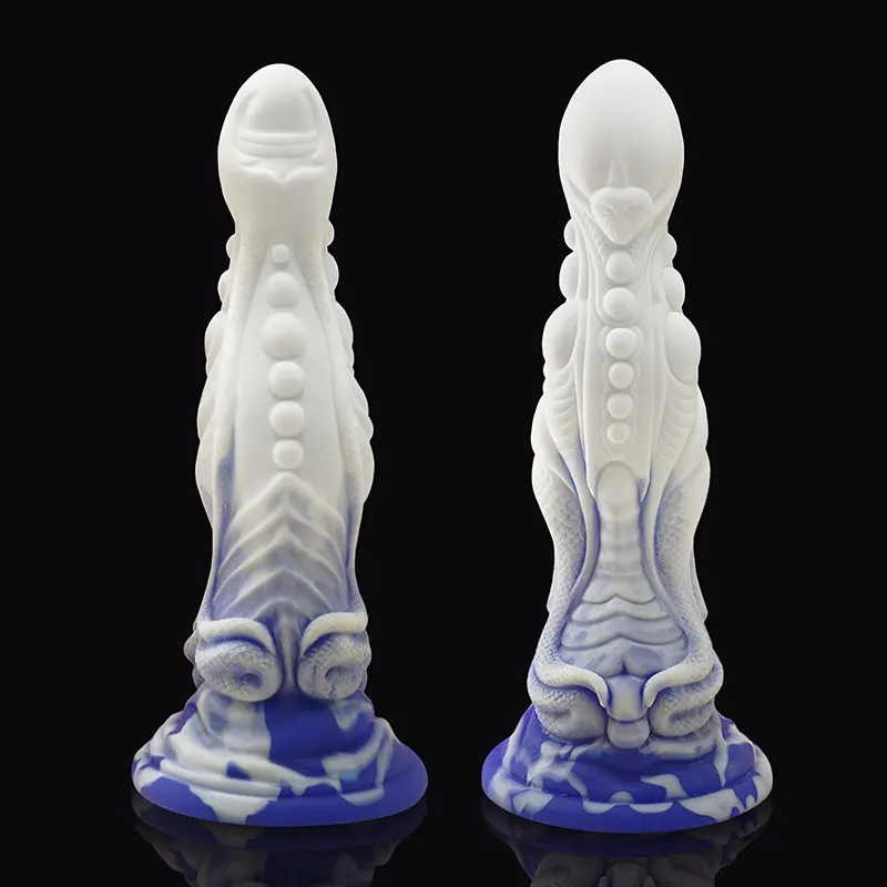 Gode Dragon en Silicone Liquide 26,5 cm