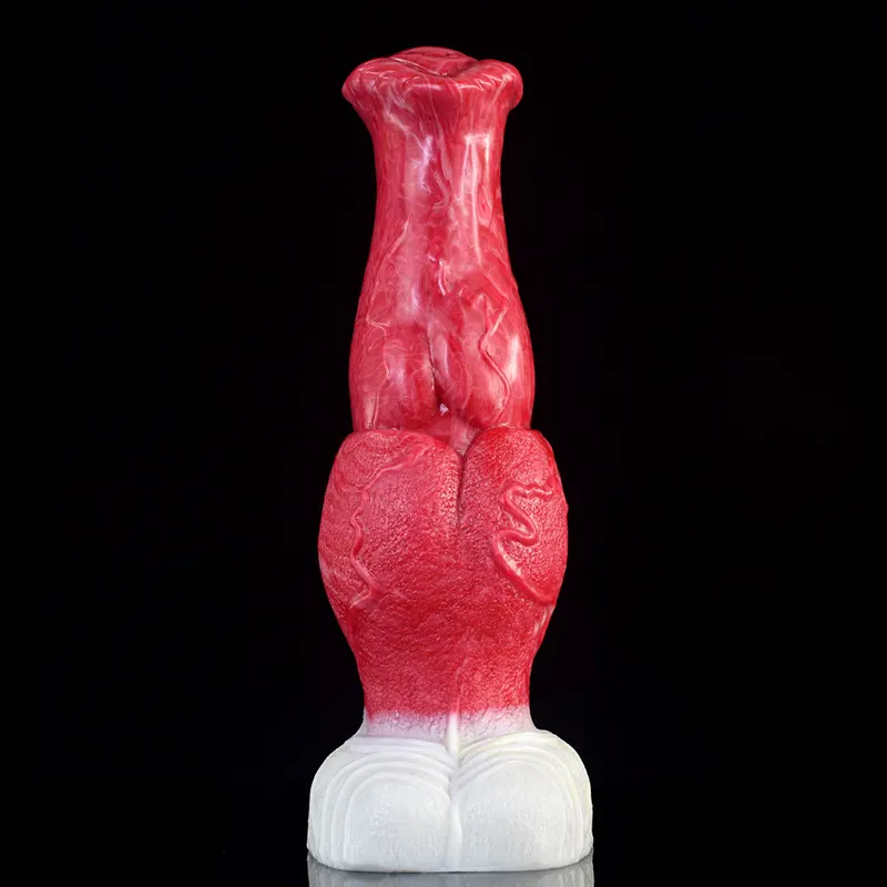 Gode Dragon en Silicone avec Gros Nœud Réaliste 23,3 cm