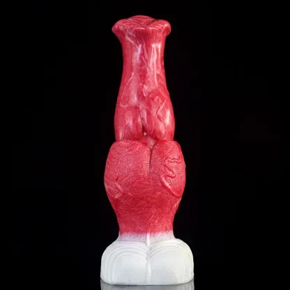 Gode Dragon en Silicone avec Gros Nœud Réaliste 23,3 cm