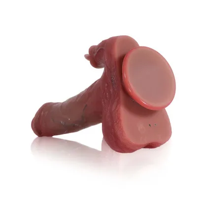 Gode Lapin Vibrant Électrique en Silicone 22.35cm
