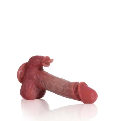 Gode Lapin Vibrant Électrique en Silicone 22.35cm