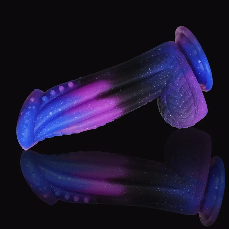 Gode Monster Alien en Silicone de Grande Taille, 21 cm