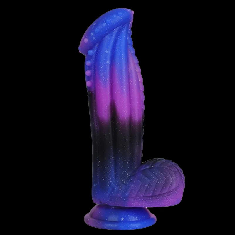 Gode Monster Alien en Silicone de Grande Taille, 21 cm