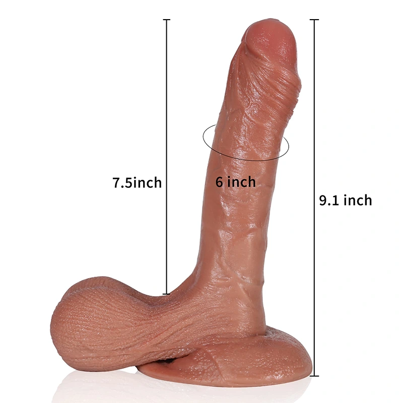 Gode Realiste Avec Ventouse De 24 cm 