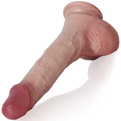 Gode Ventouse Douche Réaliste Silicone 20cm