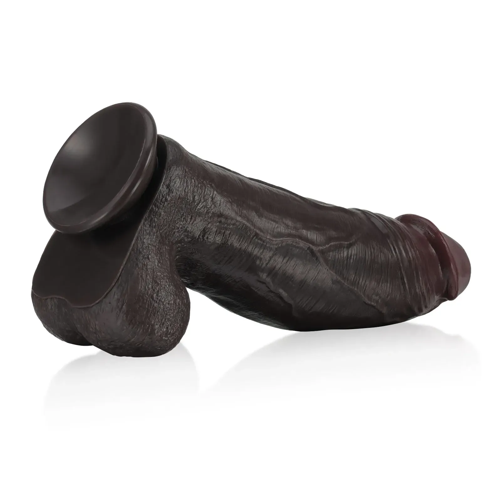 Gros Anal Réaliste Noir Gode Ventouse 27.5cm