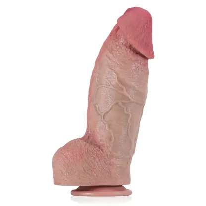 Gros Réaliste Silicone Ventous Gode 28cm