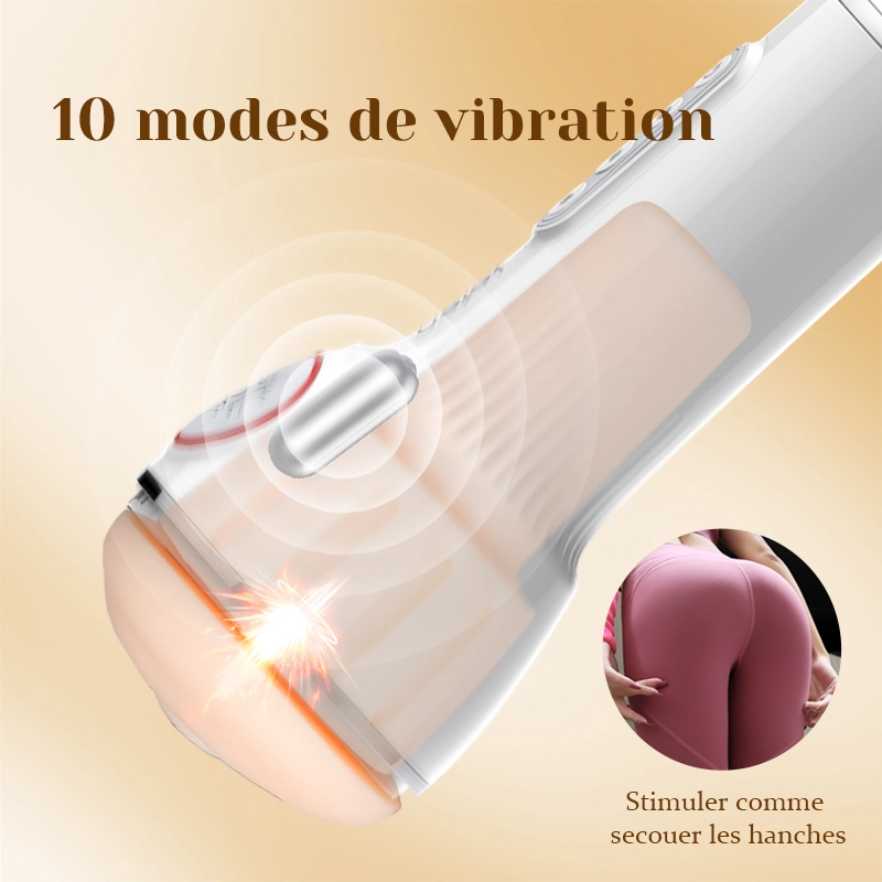 Masturbateur avec Canal Vaginal Réaliste 3D
