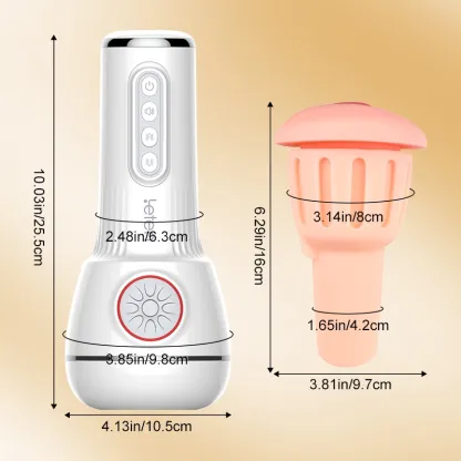 Masturbateur avec Canal Vaginal Réaliste 3D