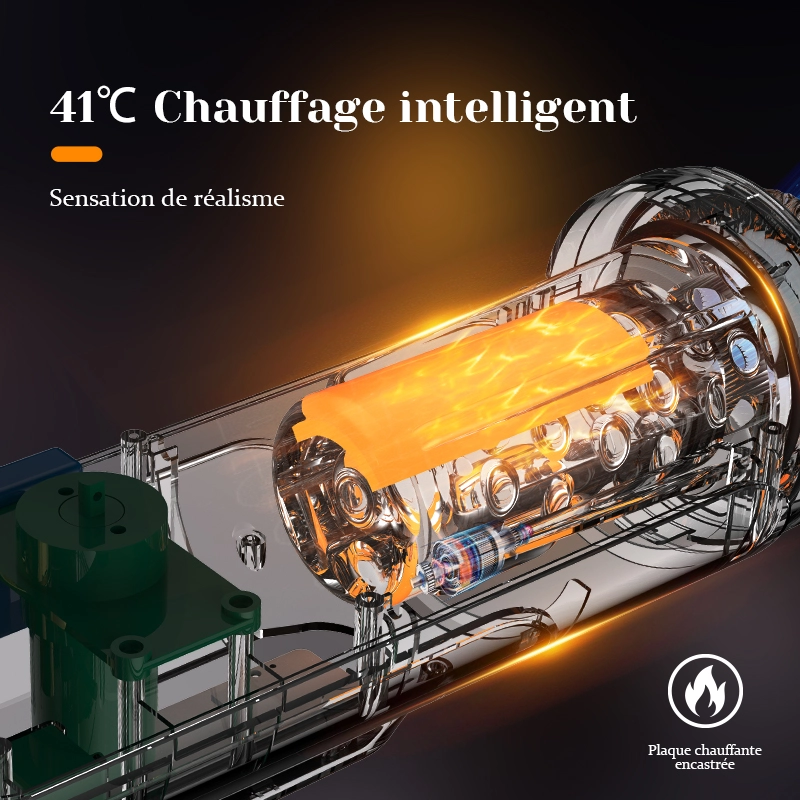Masturbateur Silencieux avec Moteur Puissant et Manchon Sans Odeur
