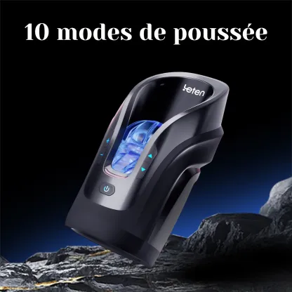 Masturbateur Rapide avec 10 Poussées et 5 Vitesses