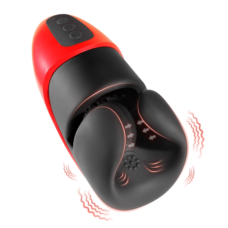 Masturbateur de Glan avec 10 Modes de Clippage et Vibrations