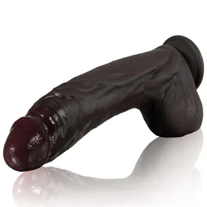 Noir Gros Gode Ventouse Realiste 26.5cm