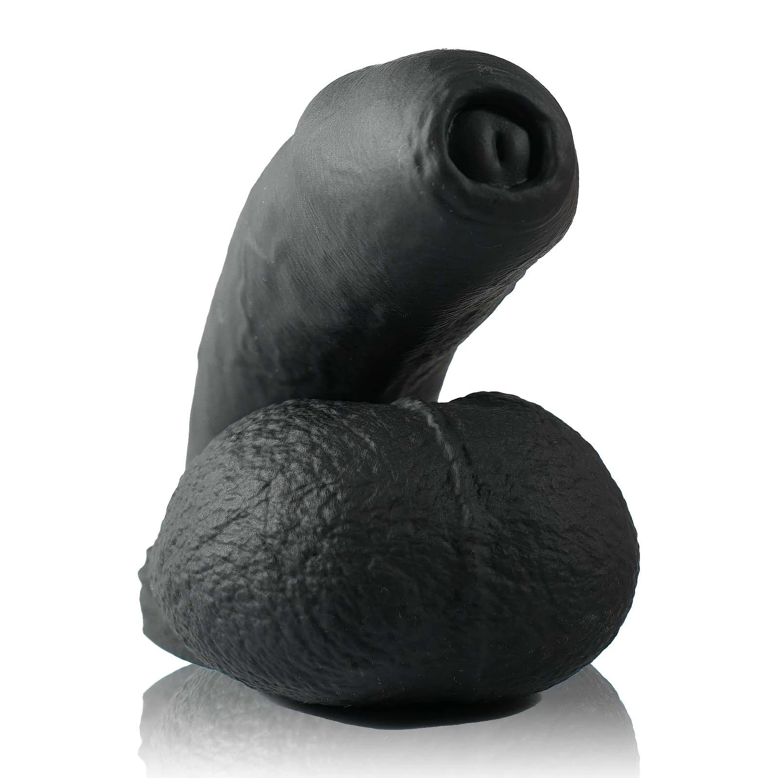 Petit Gode Noir Gode Silicone 13.4 cm