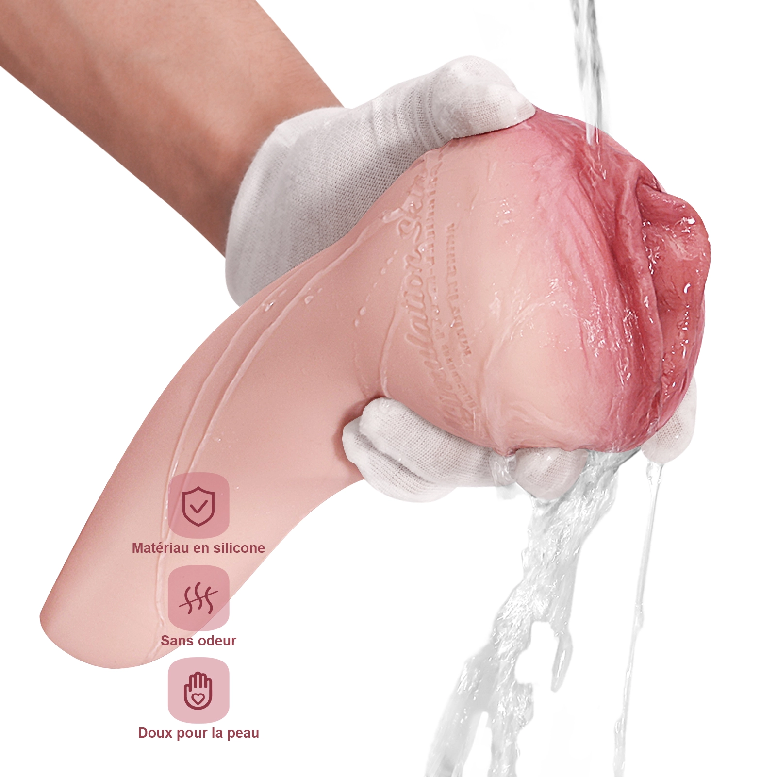 Pocket Pussy en Silicone avec Lèvres Réalistes