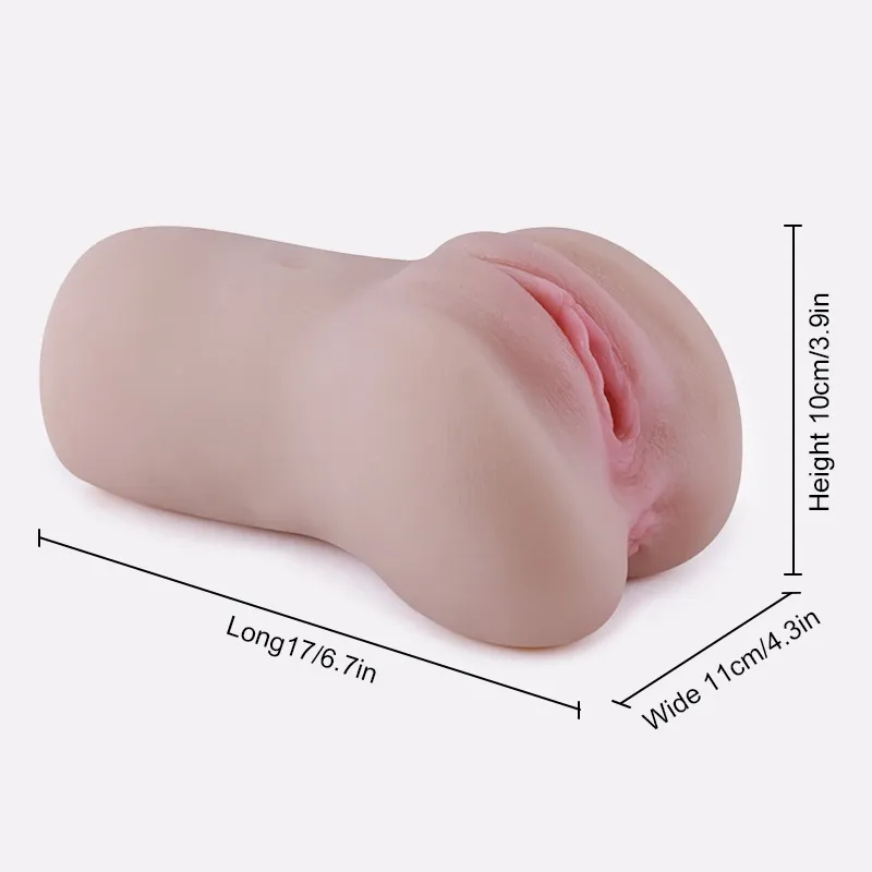 Canal Texturé 3D 2 en 1 Pocket Pussy