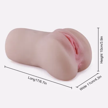 Canal Texturé 3D 2 en 1 Pocket Pussy