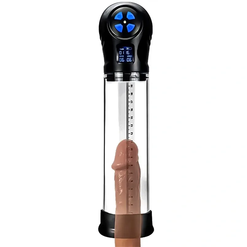 Pompe Penis 6 Modes d'Aspiration & Écran LCD