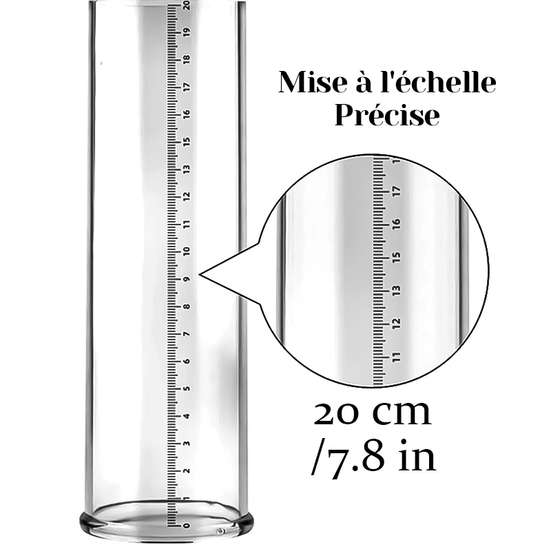 Pompe Penis 6 Modes d'Aspiration & Écran LCD