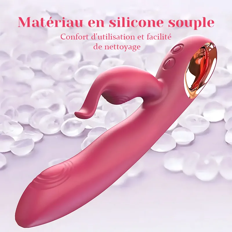 Rabbit Vibrator À 10 Modes De Vibration Et De Poussée Pour Une Stimulation Ultime