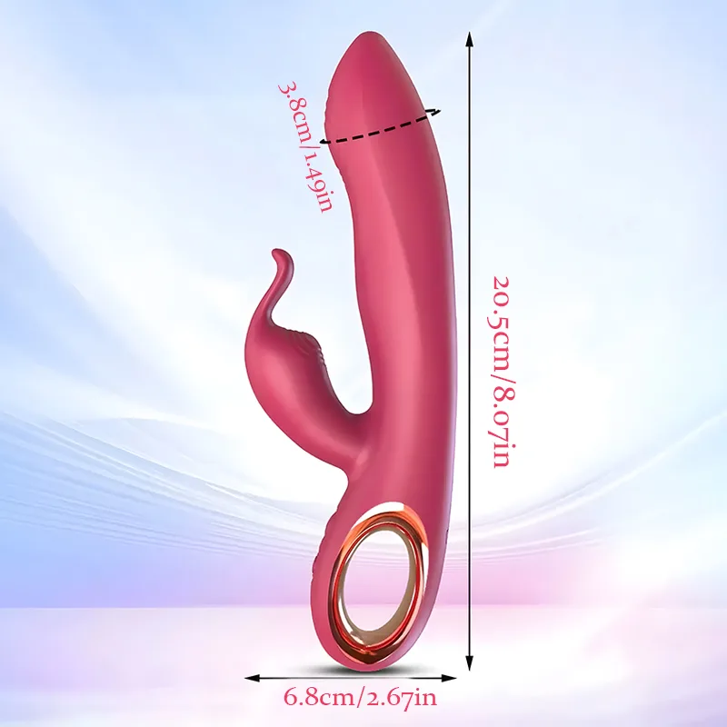 Rabbit Vibrator À 10 Modes De Vibration Et De Poussée Pour Une Stimulation Ultime