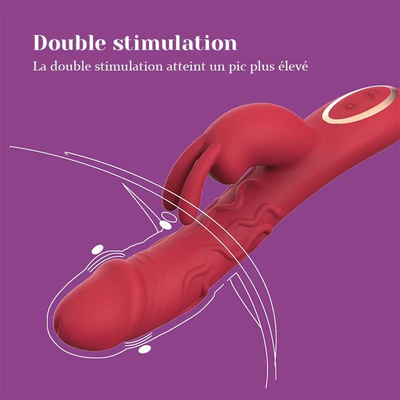 Meilleur Rabbit Vibrator En Silicone À 10 Modes De Vibration