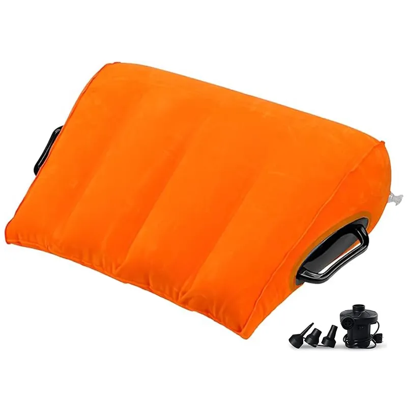 Oreiller Sexuel Gonflable Et Portable En Forme De Cale