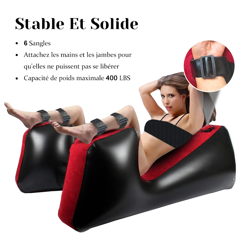 Oreiller Sexuel Gonflable à Jambes Écartées
