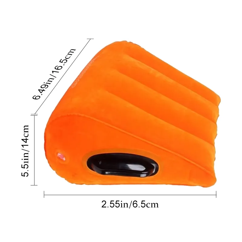 Oreiller Sexuel Gonflable Et Portable En Forme De Cale