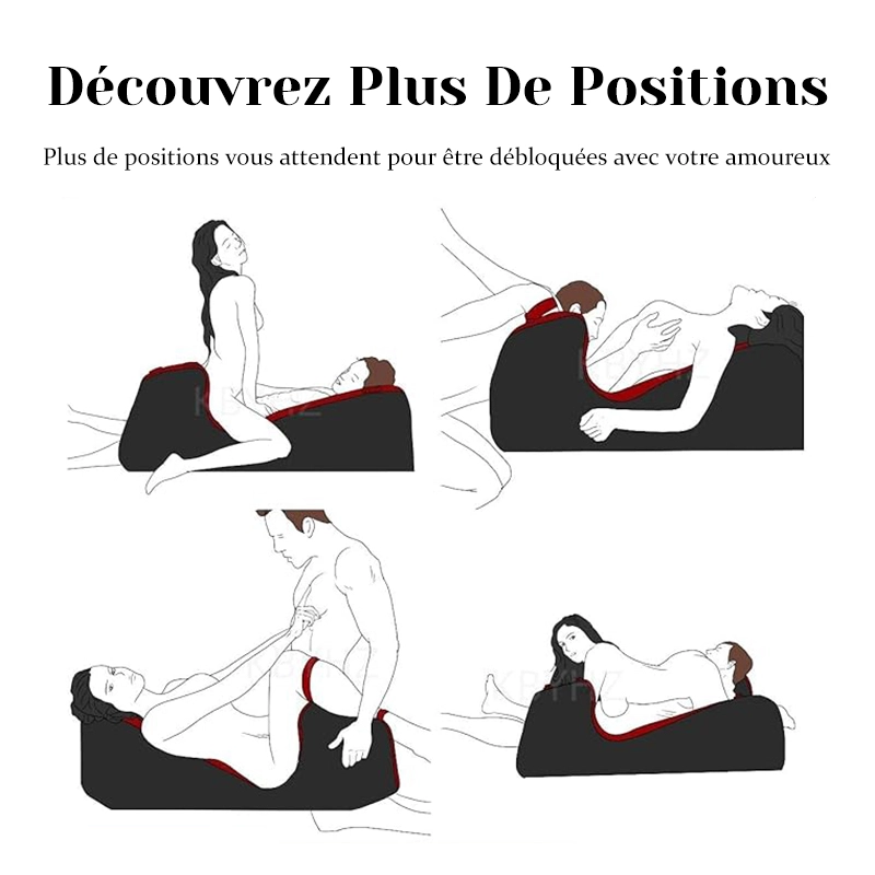 Oreiller Sexuel Gonflable à Jambes Écartées